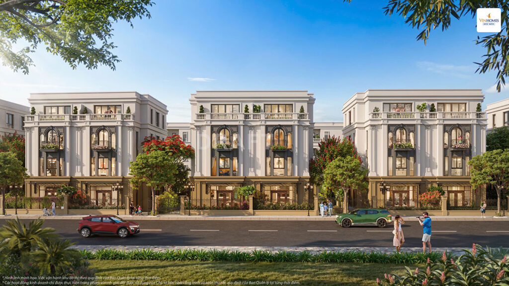 Bảng giá bán biệt thự song lập Vinhomes Hóc Môn mới nhất từ chủ đầu tư