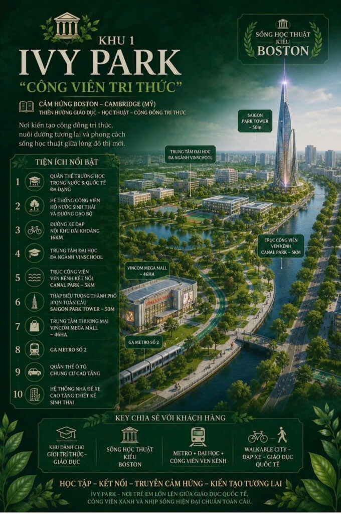 PHÂN KHU VINHOMES SÀI GÒN PARK