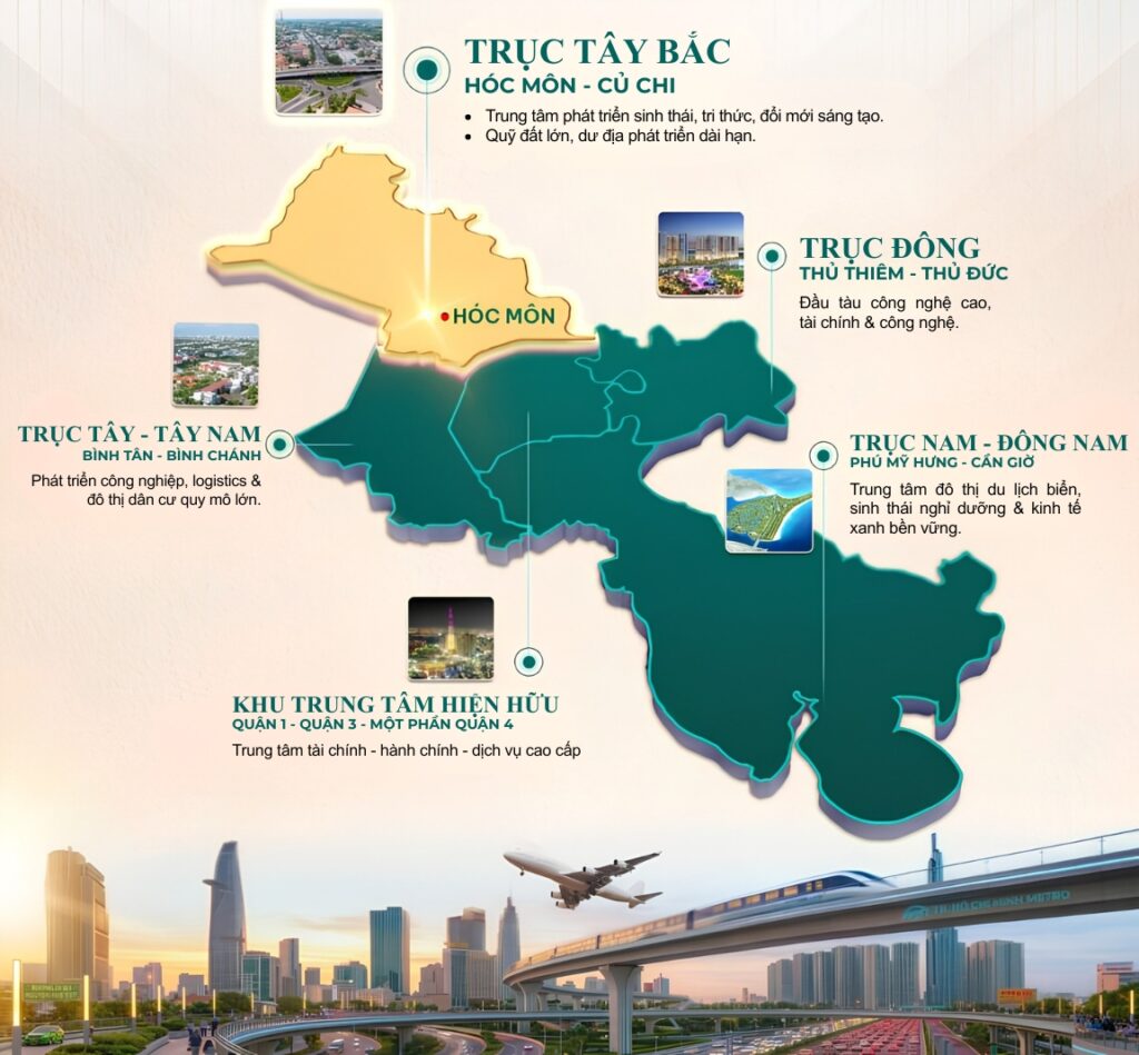 Khu vực Tây Bắc TP. HCM